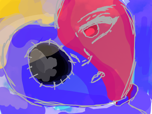 Love Poke. : First Ballonnnnnn'sss Offf Loveeee. 스케치판 ,sketchpan