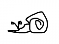 다 늙은 달팽이 : 의미없다 스케치판 ,sketchpan