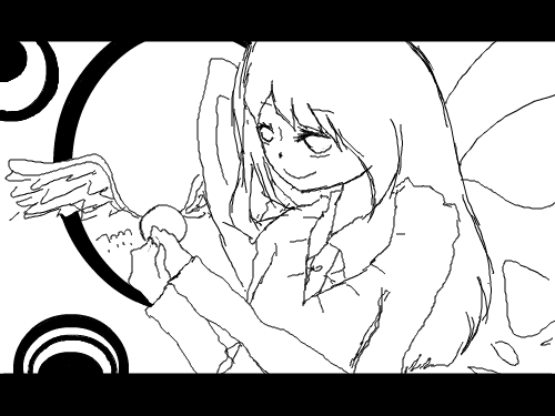 보리 : 공부해야져. 11시인데 스케치판 ,sketchpan