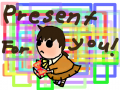 선물 : present for you! 스케치판 ,sketchpan