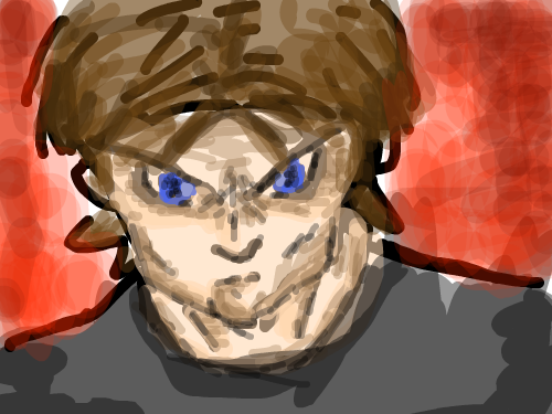 angry man : angry man 스케치판 ,sketchpan