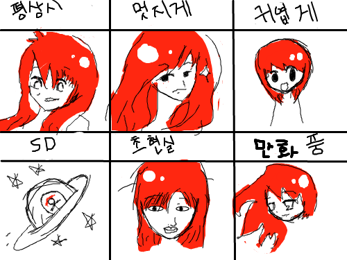 빨간머리 앤 : ㅋㅋㅋㅌㅌ 스케치판 ,sketchpan