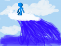 Walking on.. : Walking on water 스케치판 ,sketchpan