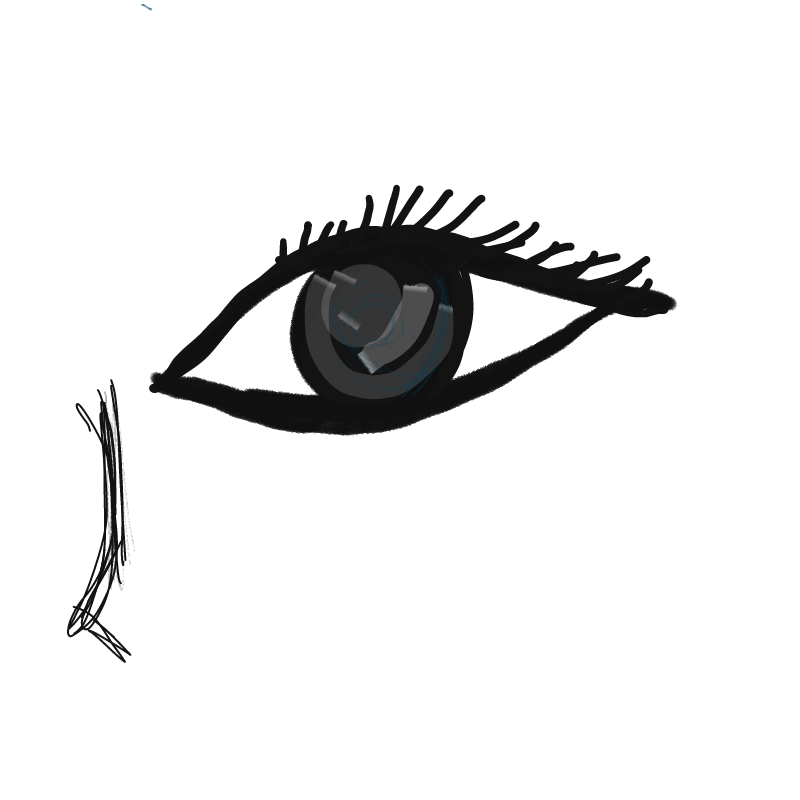 눈 : 눈 스케치판 ,sketchpan