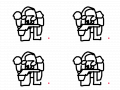 핵떨어지는거 : 핵떨어지는거 스케치판 ,sketchpan