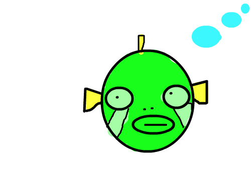 울고있는 물고기 : 울고있는 물고기 스케치판 ,sketchpan