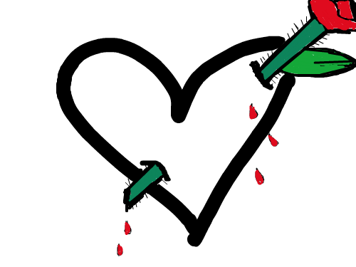 bloody heart : ........................ 스케치판 ,sketchpan