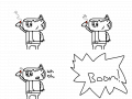 Taco Mishap : Taco go Booom! 스케치판 ,sketchpan