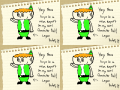 Kelf : Do a news report on my charecter Kelf. 스케치판 ,sketchpan