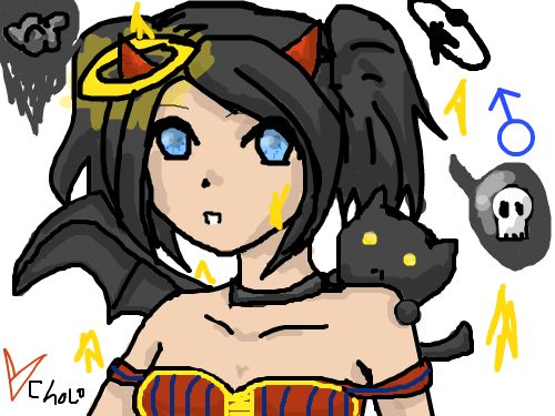 iToxicated_Bombshell avi art : avatar art 스케치판 ,sketchpan