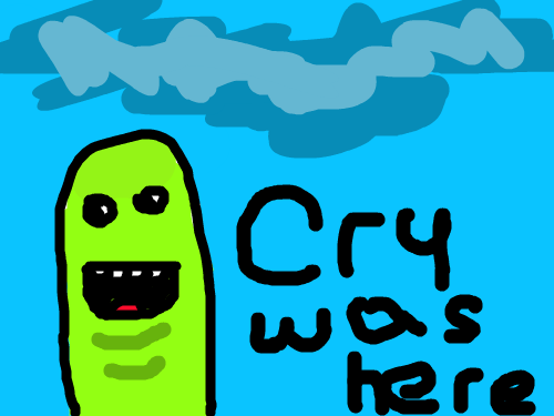 Cry was Here : Un simple proyecto de prueba 스케치판 ,sketchpan