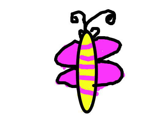 나비 : 내가그림나비 스케치판 ,sketchpan