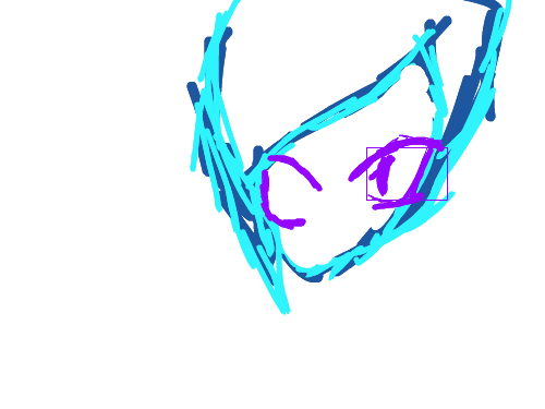 Hair Flip : Just a stupid hair flip 스케치판 ,sketchpan