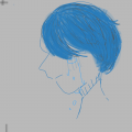 하늘. : 하늘. 스케치판 ,sketchpan