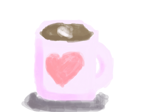 커피 : 이런쪽은 처음이라서..... 스케치판 ,sketchpan