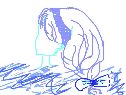 안개속의 소녀 : 안개속의 소녀예염!! 스케치판 ,sketchpan