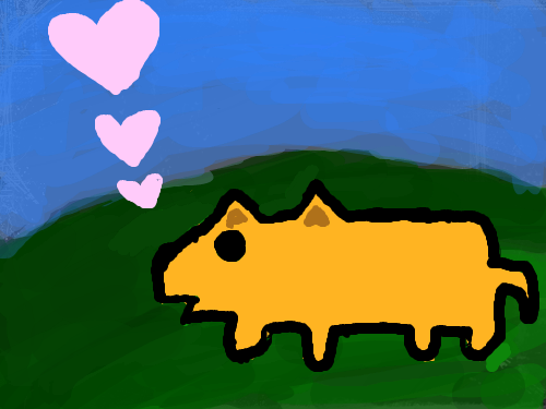 강지 ㅇㅅㅇ : 귀옆진 않아요내실력 점점더 떨어지고 이...ㅅ 스케치판 ,sketchpan