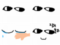 웃자 : 슬픈일이있어도 아자아자~!!! 스케치판 ,sketchpan