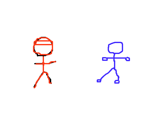 dregon ball2 : 드레곤볼의 싸우는장면 스케치판 ,sketchpan