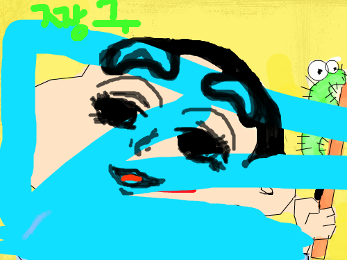 짱구 : 느끼한 짱구 평범한 짱구 스케치판 ,sketchpan