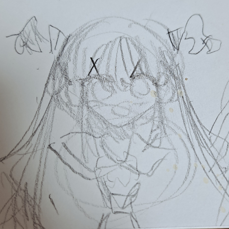 갓만든 오.. : 갓만든 오너캐 스케치판 ,sketchpan