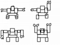 로봇체조 : 로보트가 체조하다 스케치판 ,sketchpan