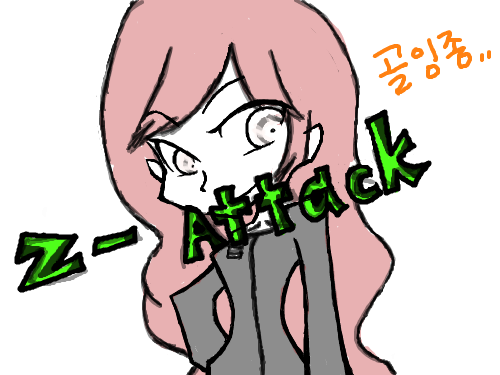 Z-attack : 비루하닼ㅋ 스케치판 ,sketchpan