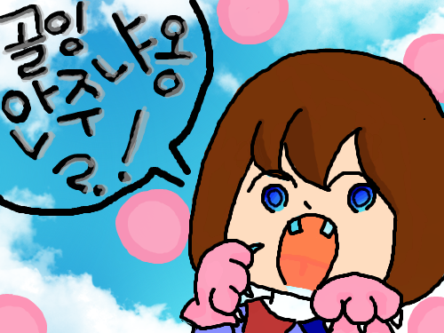 아.. 안지웠어 십팔!> : 레이어를 안지운 멍청한 인간 스케치판 ,sketchpan