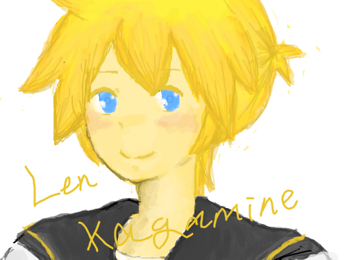 렌렌렌 : 렌의 마법의손을 들으면서 그린 첫작.마우스로도 처음그려보고 채색도 처음해서 엉성하지만,가사처럼 렌이 좋아해줬으면 좋겠습니다 ;;♥ 스케치판 ,sketchpan