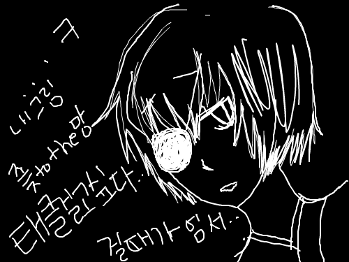 댓그림2 : 태클걸고싶어 스케치판 ,sketchpan