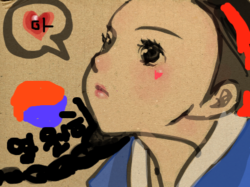 SCSDF : DSDA 스케치판 ,sketchpan