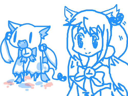 아앗; : 인간으로; 스케치판 ,sketchpan