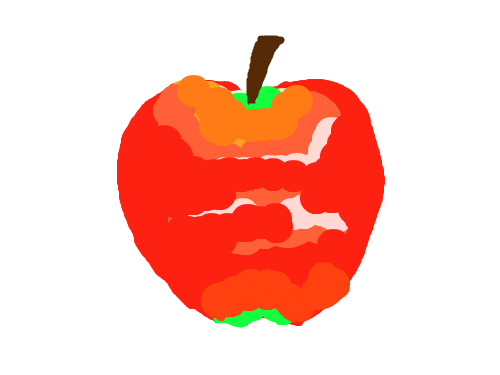 가지고놀아봅시다1 : 사과입니다! 마음대로 가지고 노셔요 쿠후후?! 스케치판 ,sketchpan