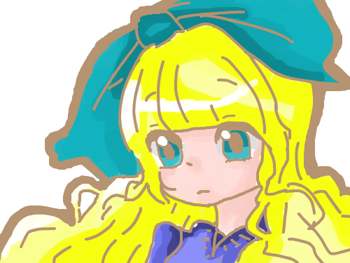 비록 비루할지라도 : 뇨롱~ 한번 채색해보았습니다 까도녀 차도녀 할려 했는데 안돼더라구요 스케치판 ,sketchpan