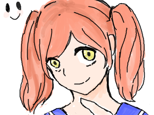 end : 마법소녀필이 나도록 하려 했으나..무리였네요 스케치판 ,sketchpan