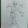 미키마우.. : 미키마우스... 스케치판 ,sketchpan