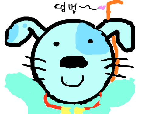 Dog : 깡아지~~~!!!!!!!!♥>ω<☆☆☆★☆★☆★☆★☆★☆★★ 스케치판 ,sketchpan