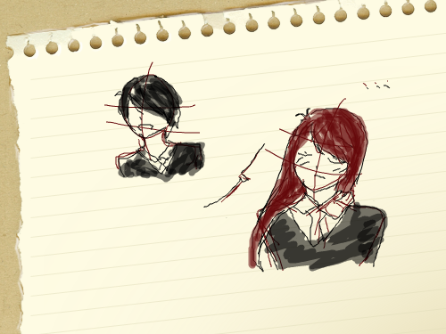 짝사랑 : 그냥.. 첫작이랄카 ㅠㅠ 스케치판 ,sketchpan