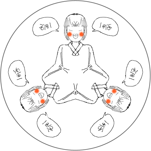 히히 : 홍조 스케치판 ,sketchpan