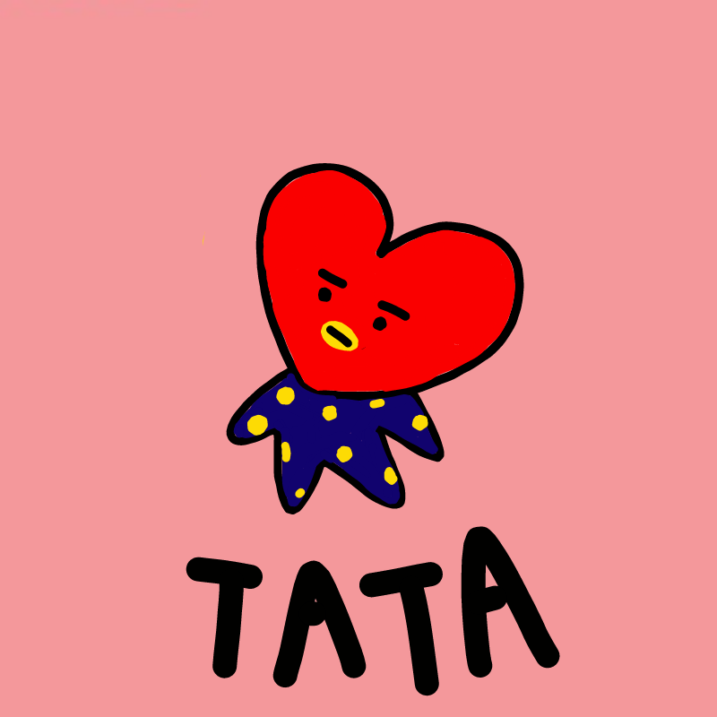 방탄소년.. : 방탄소년단 BT21 TATA 스케치판 ,sketchpan