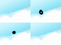 chuuns bouncy ball : bounce bounce 스케치판 ,sketchpan