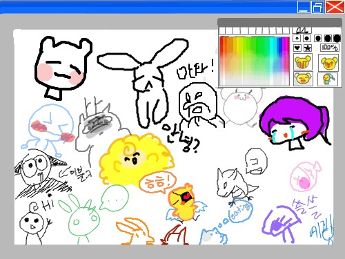 나도 ㅋㅋ : 히히힣ㅎㅎ 스케치판 ,sketchpan