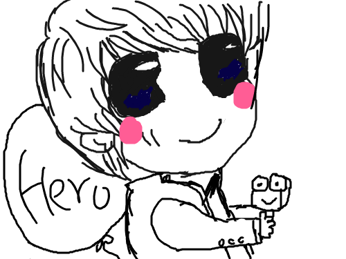 hero : he is herojaejoong 스케치판 ,sketchpan