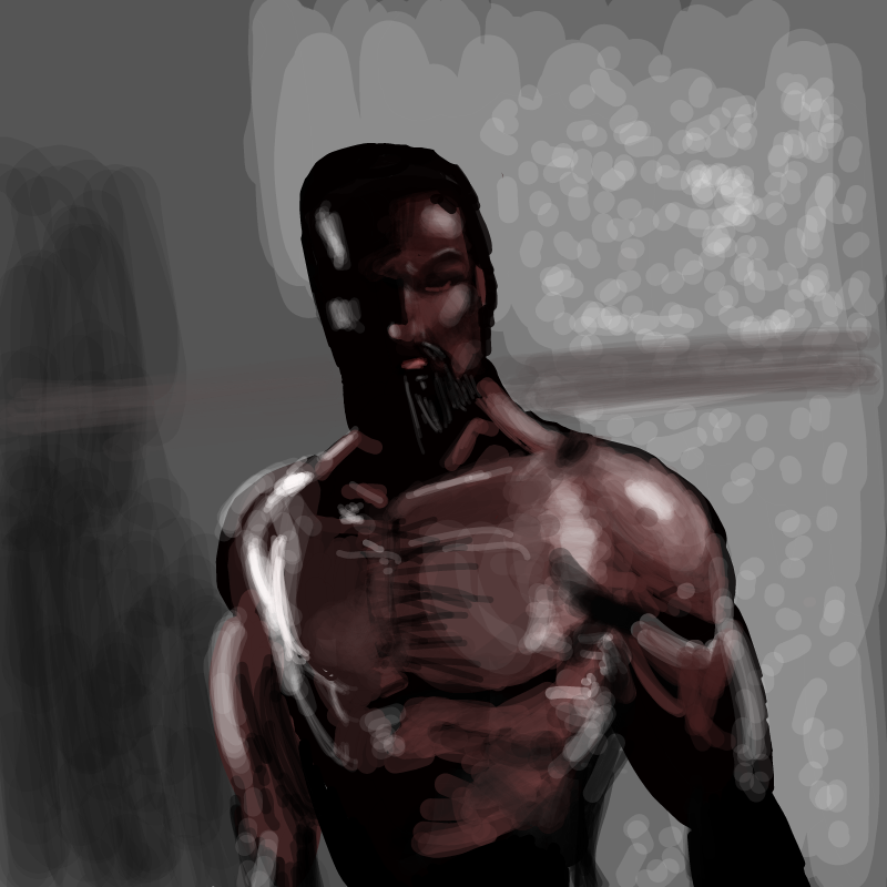 흑인 : 흑인 스케치판 ,sketchpan