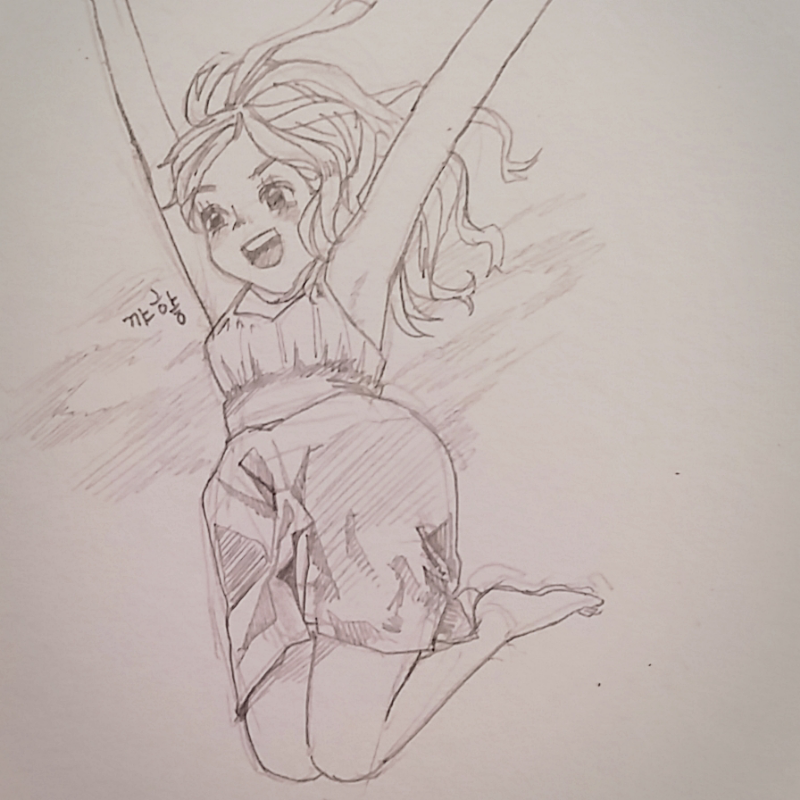 손그림 : 손그림 스케치판 ,sketchpan