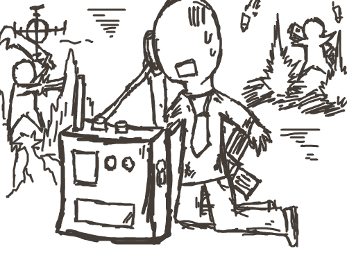 던파 : 미친..빨랑 받아라...;; 스케치판 ,sketchpan