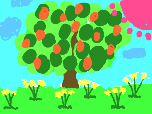 사과나무 : 사과나무 스케치판 ,sketchpan