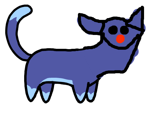 목긴 고양이 : 고양이가 기린처럼 목이 깁니다. 스케치판 ,sketchpan