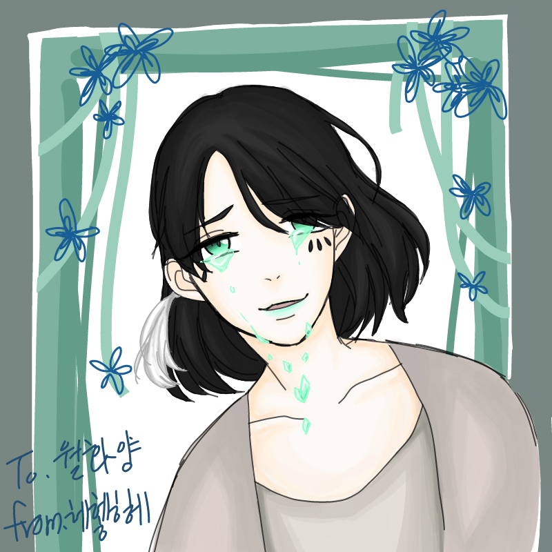 배경 뭐람... : 배경 뭐람..암튼 완성했어요오 스케치판 ,sketchpan