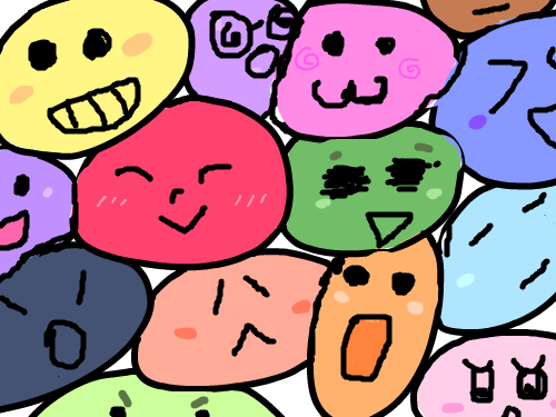 송이돌맹이 : 송이가모은돌맹이 스케치판 ,sketchpan